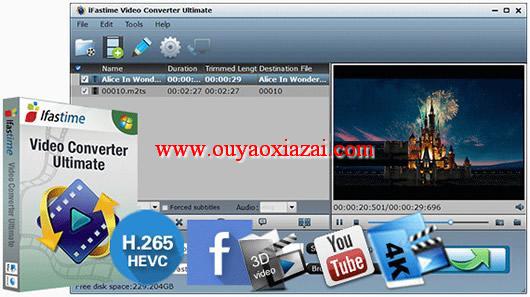 4k电影|4k视频格式转换器_iFastime Video Converter