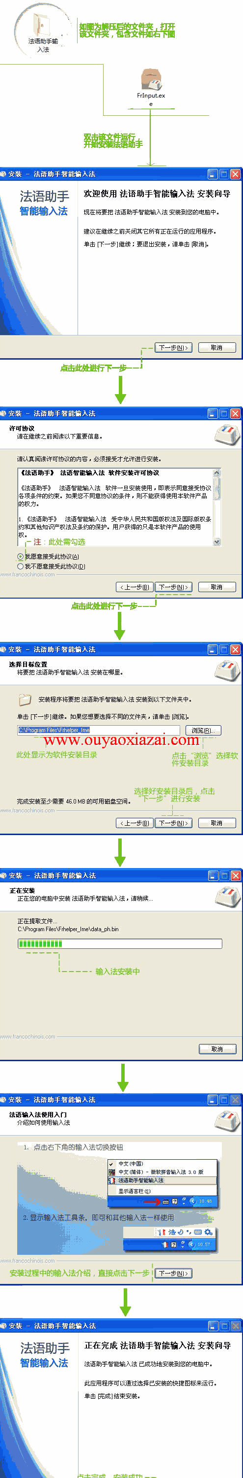 法语助手法语智能输入法 V2.3 绿色版