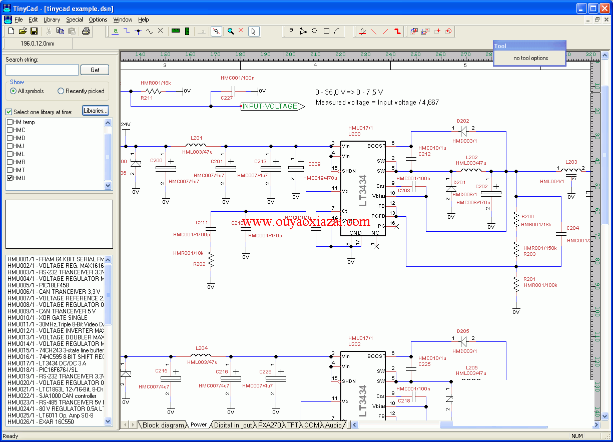 电路图绘制软件_X-TinyCAD