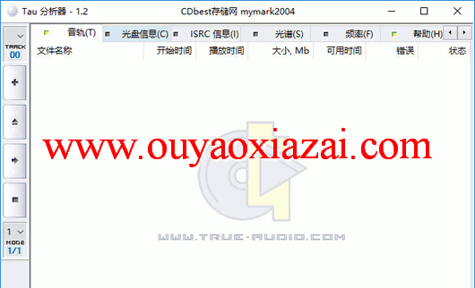 CD鉴定软件、鉴定CD是否为正版_Tau Analyzer