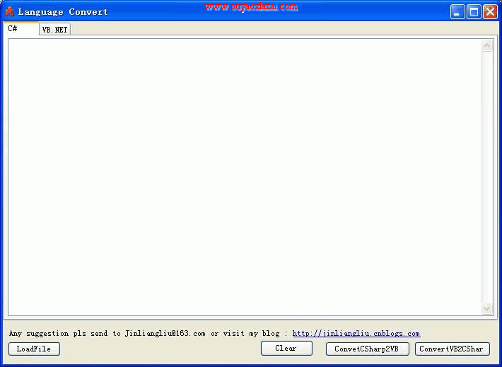 VB代码与C#代码互转工具