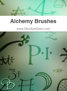 神秘数字符号笔刷下载