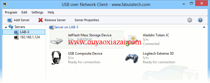 usb over network 5.2 USB共享