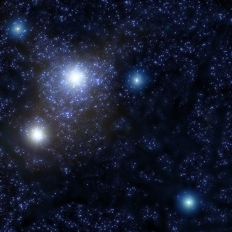 PS璀璨的星域星空笔刷