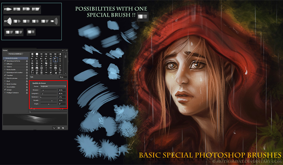 ps高级Photoshop CS6绘画专用笔刷