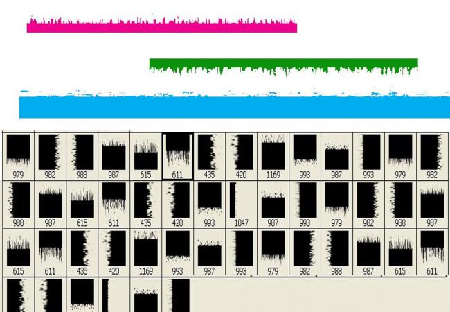 ps多种撕边效果笔刷、笔刷包