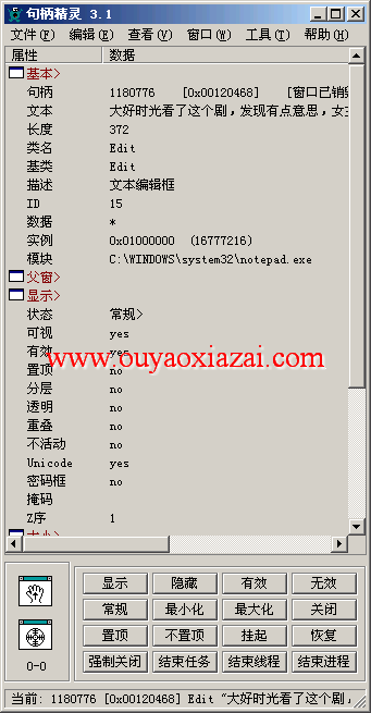 ViewWizard窗口编程句柄查看精灵3.3