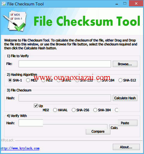 File Checksum Tool文件完整性检验1.3