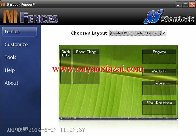 桌面图标管理分类管理软件_Stardock Fences