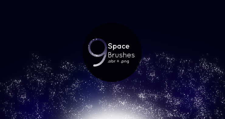 星空、星光背景效果PS笔刷