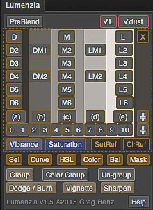 Lumenzia - Luminosity Masking Panel