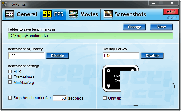 Beepa Fraps游戏录像工具