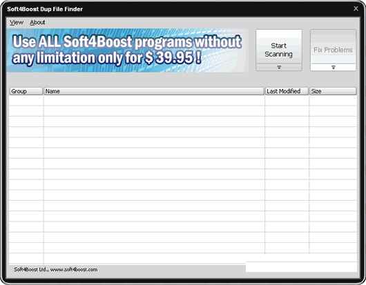 Soft4Boost Dup File Finder硬盘重复文件清理