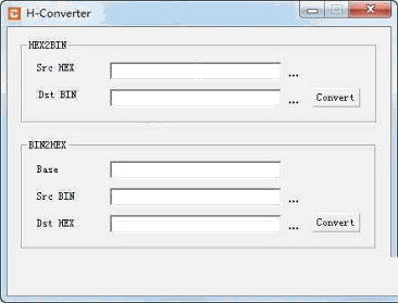 HEX文件与BIN文件互转工具