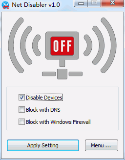 Net Disabler网卡开关