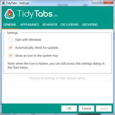 TidyTabs多窗口合并工具