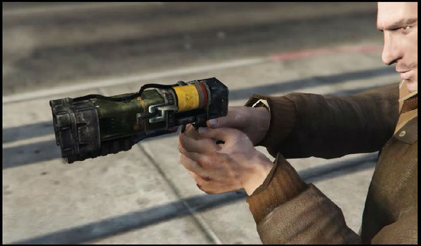 gta5镭射枪MOD