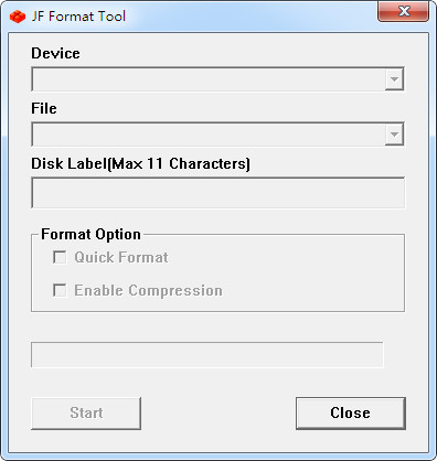 JF Format Tool创见u盘格式化工具