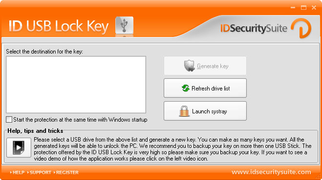 ID USB Lock Key_u盘加密软件