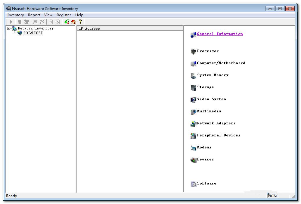 Nsasoft Hardware Software Inventory硬件扫描工具