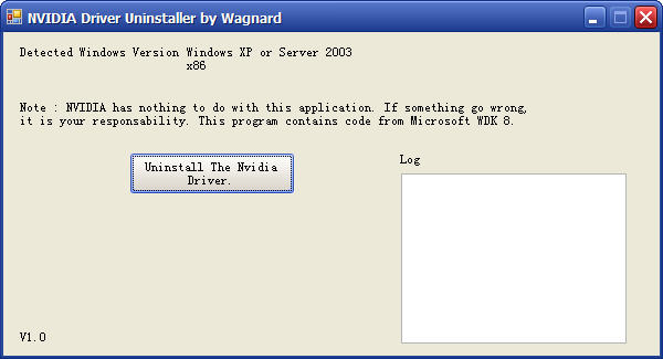 NVIDIA Driver Uninstallern_NVidia显卡驱动卸载工具