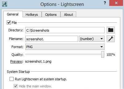 Lightscreen屏幕截图软件