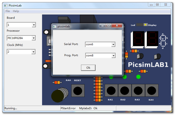 PICsimlab微控制模拟器绿色版