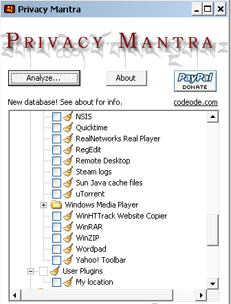 Privacy Mantra系统垃圾清理