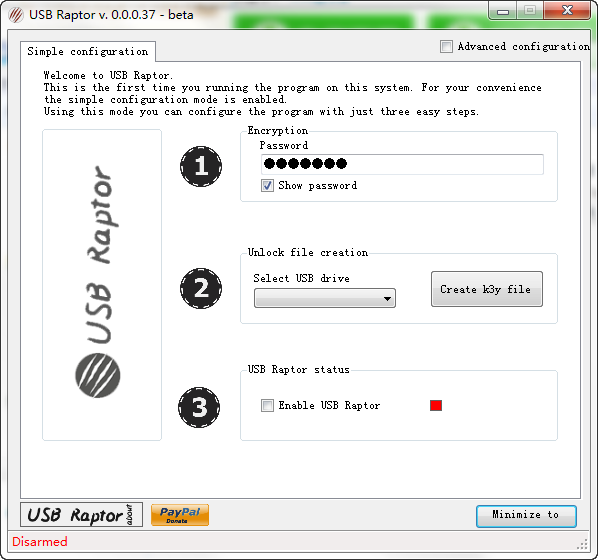 USB Raptor(USB设备锁定解锁工具)