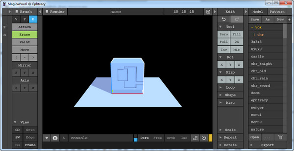 MagicaVoxel体素编辑器