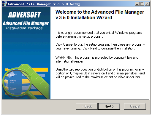 Advanced File Manager磁盘管理工具