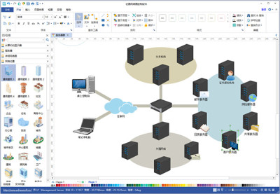 亿图网络图绘制工具