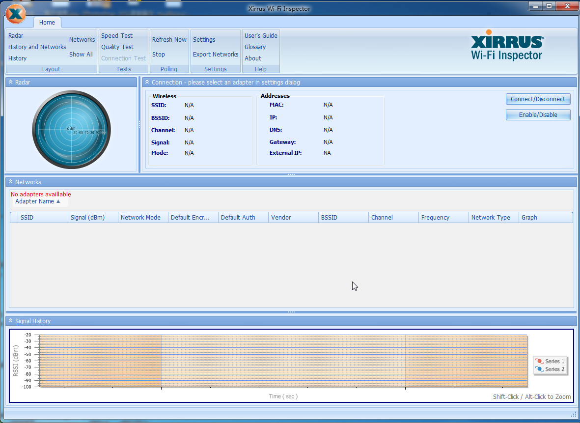 xirrus wifi inspector无线网络扫描工具