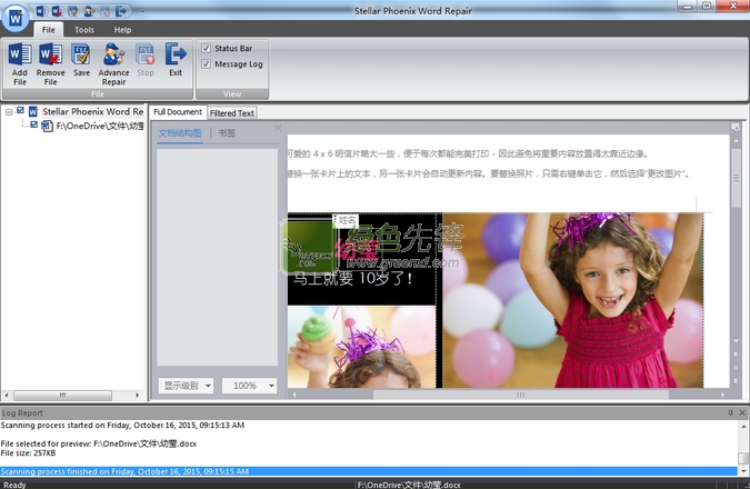 Stellar Phoenix Word Repair(word修复软件)