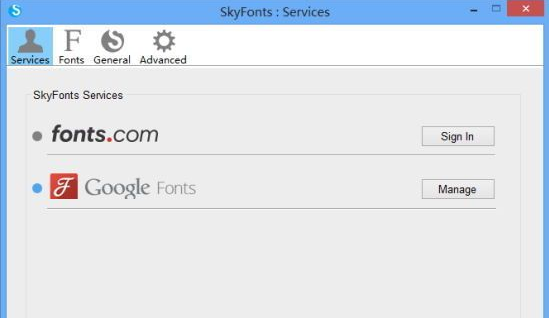 SkyFonts字体更新软件