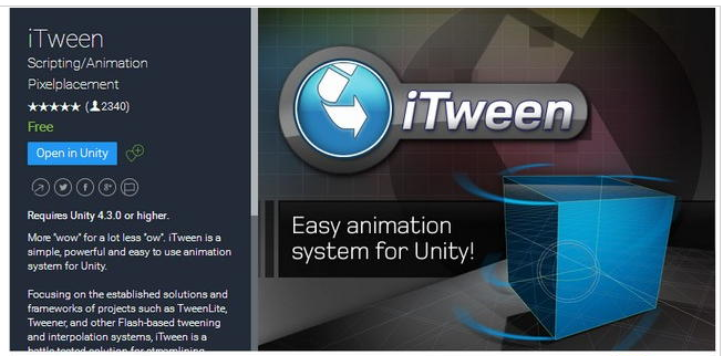 unity3d itween path插件