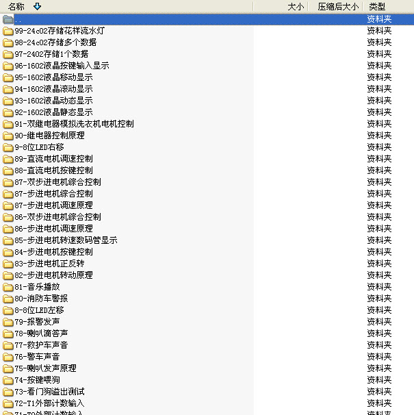 51单片机150个例程下载