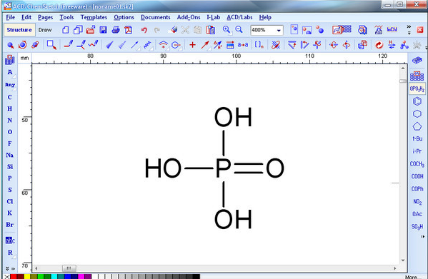 ACD chemsketch化学绘图软件