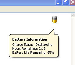 笔记本电池医生_Laptop Battery Power Monitor