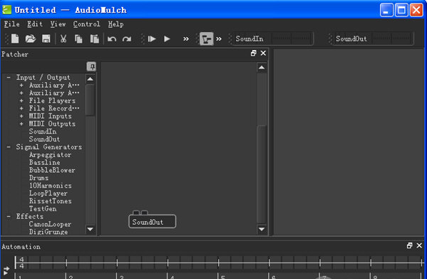 AudioMulch声音合成处理软件