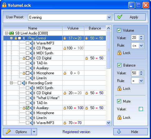 音量锁定软件 VolumeLock