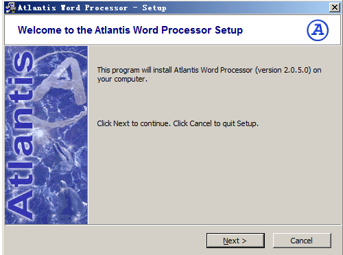 Atlantis Word Processor 文字处理工具