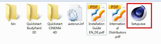 开启提取的目录,运行SETUP.EXE.