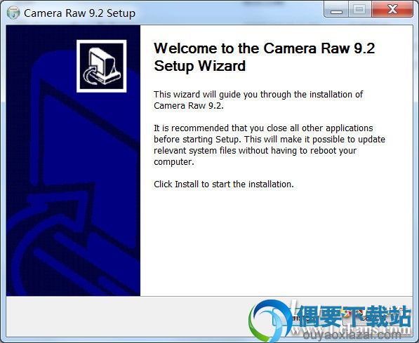 cameraraw安装完成