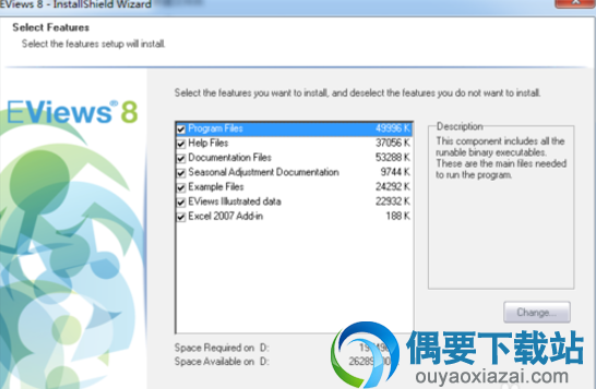 默认安装全部即可。