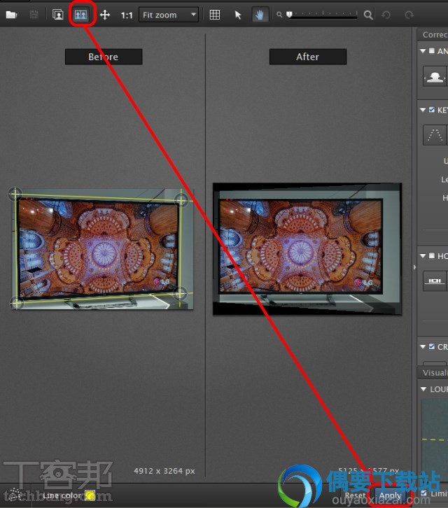 DxO Viewpoint处理完成