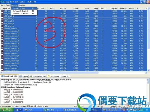 开启fsb文件教程