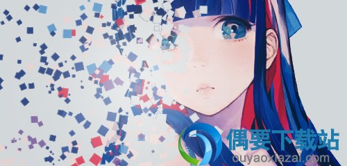 PS碎片效果制作完成后的效果