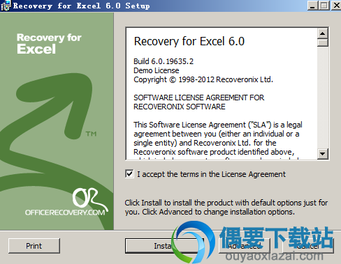 点击install