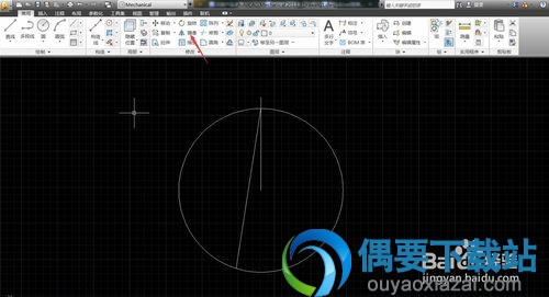 AutoCAD绘制指北针教程